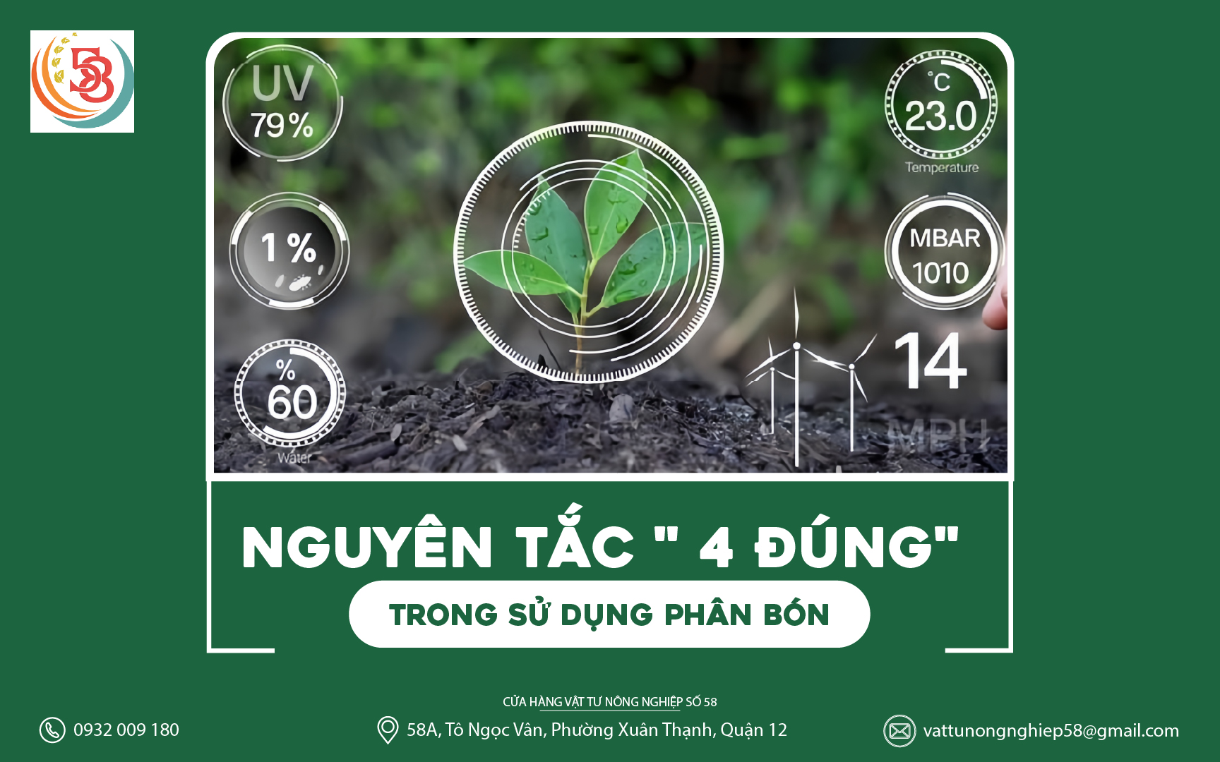 NGUYÊN TẮC "4 ĐÚNG" TRONG SỬ DỤNG PHÂN BÓN